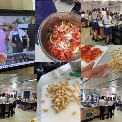  Worthing High School students help Jamie Oliver to beat the Guinness World Record for the Biggest Ever Cooking Class  image